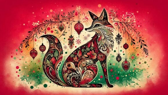 Download Silhouette Festive Woodland Fox - Woodland fox Collection