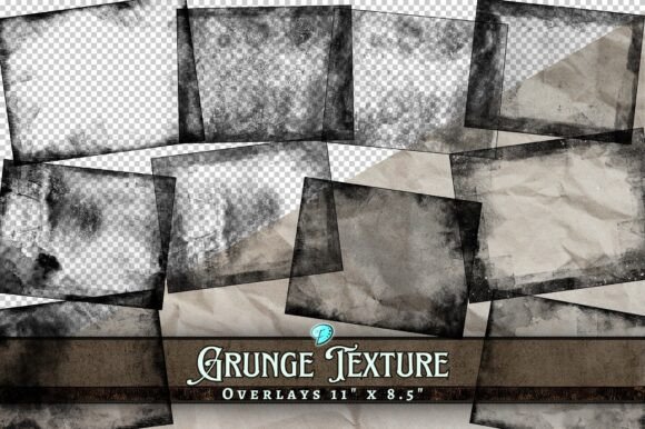 Download Grunge Texture Overlays Transparent PNG - Text Collection