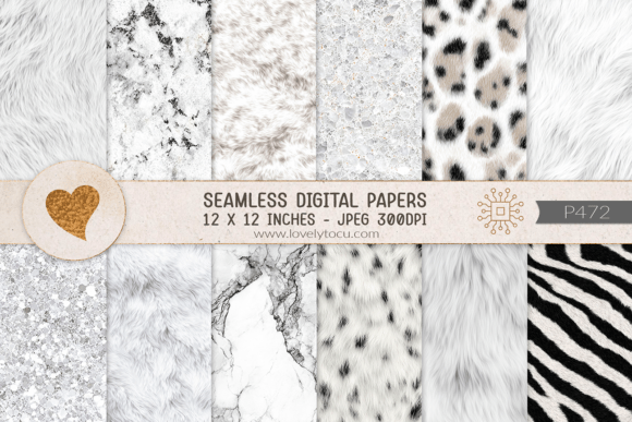 Download White Fur and Stone Texture Papers - Text Collection