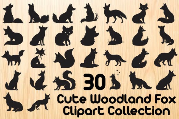 Download Cute Woodland Fox Clipart Collection - Woodland fox Collection